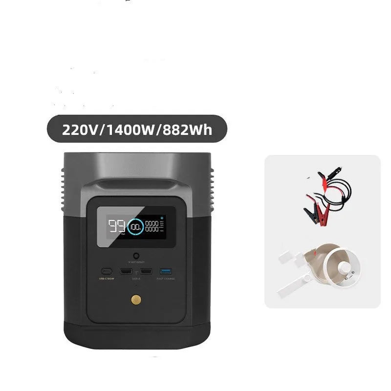 Rui Pro 720Wh portable power station unit with multiple output ports on front panel.