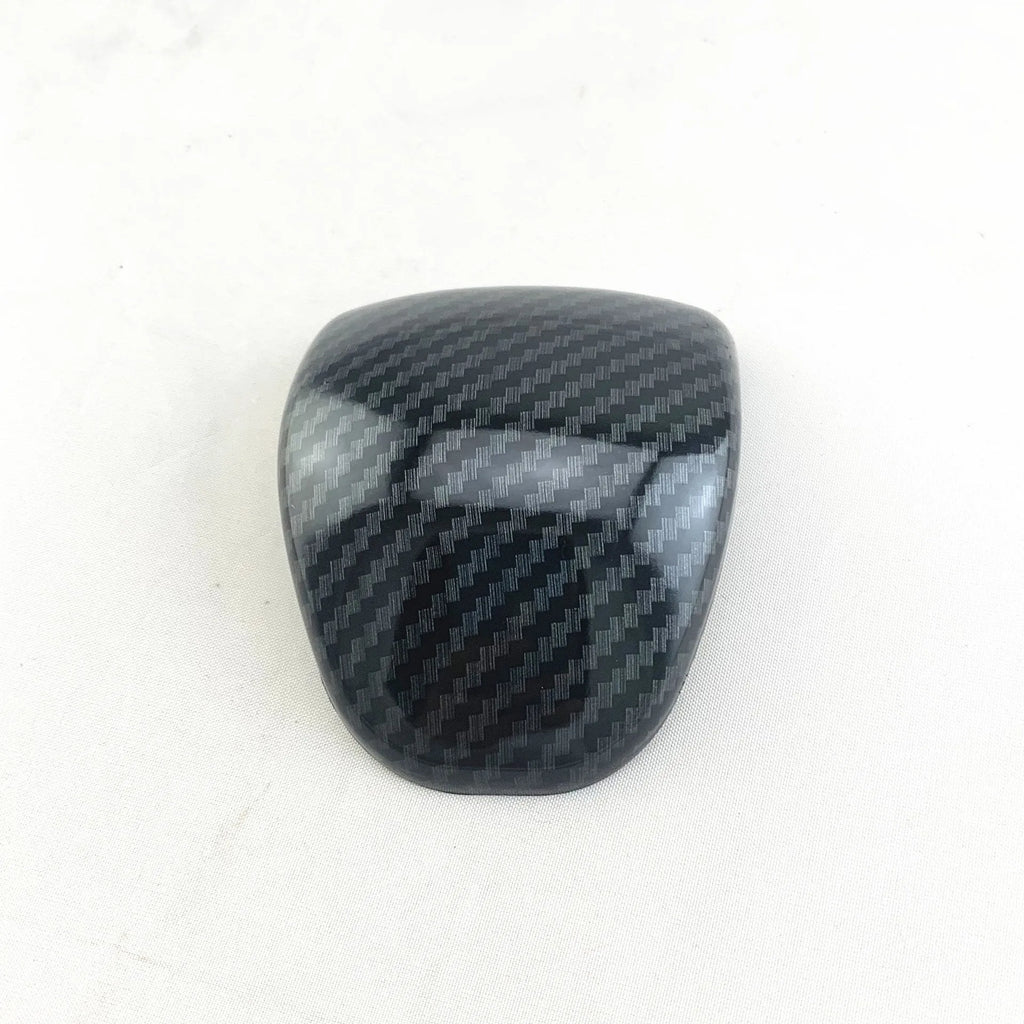 Carbon fibre pattern ABS gear shift cover for car interior modification and dashboard enhancement