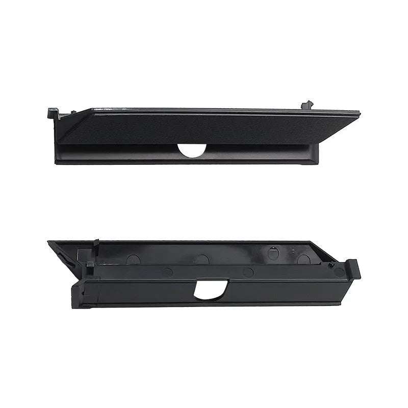 Black plastic PS4 Pro hard drive bottom cover replacement part