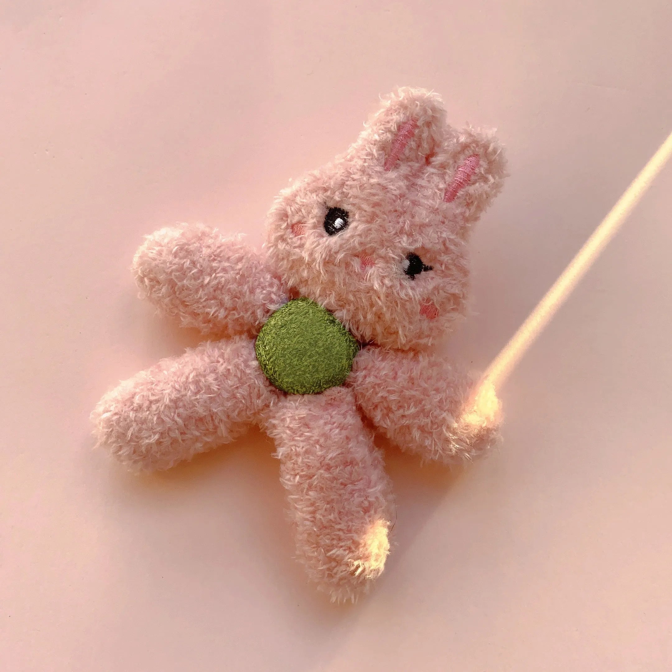 Catnip chewing ball with edible stuffing for dental cleaning in animal designs