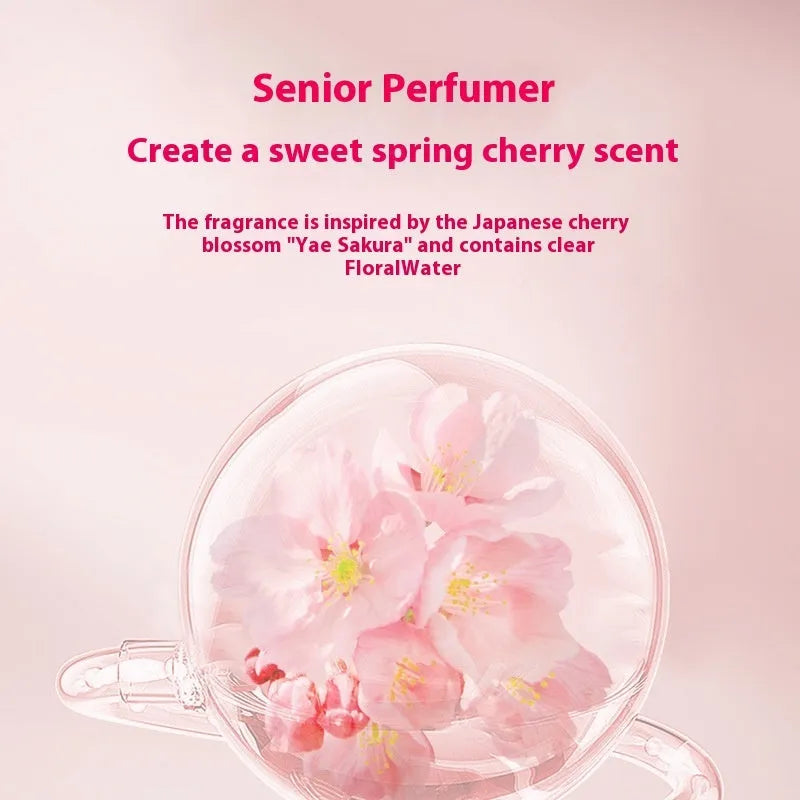 Sakura shampoo conditioner and shower gel 500ml wash nursing suite set