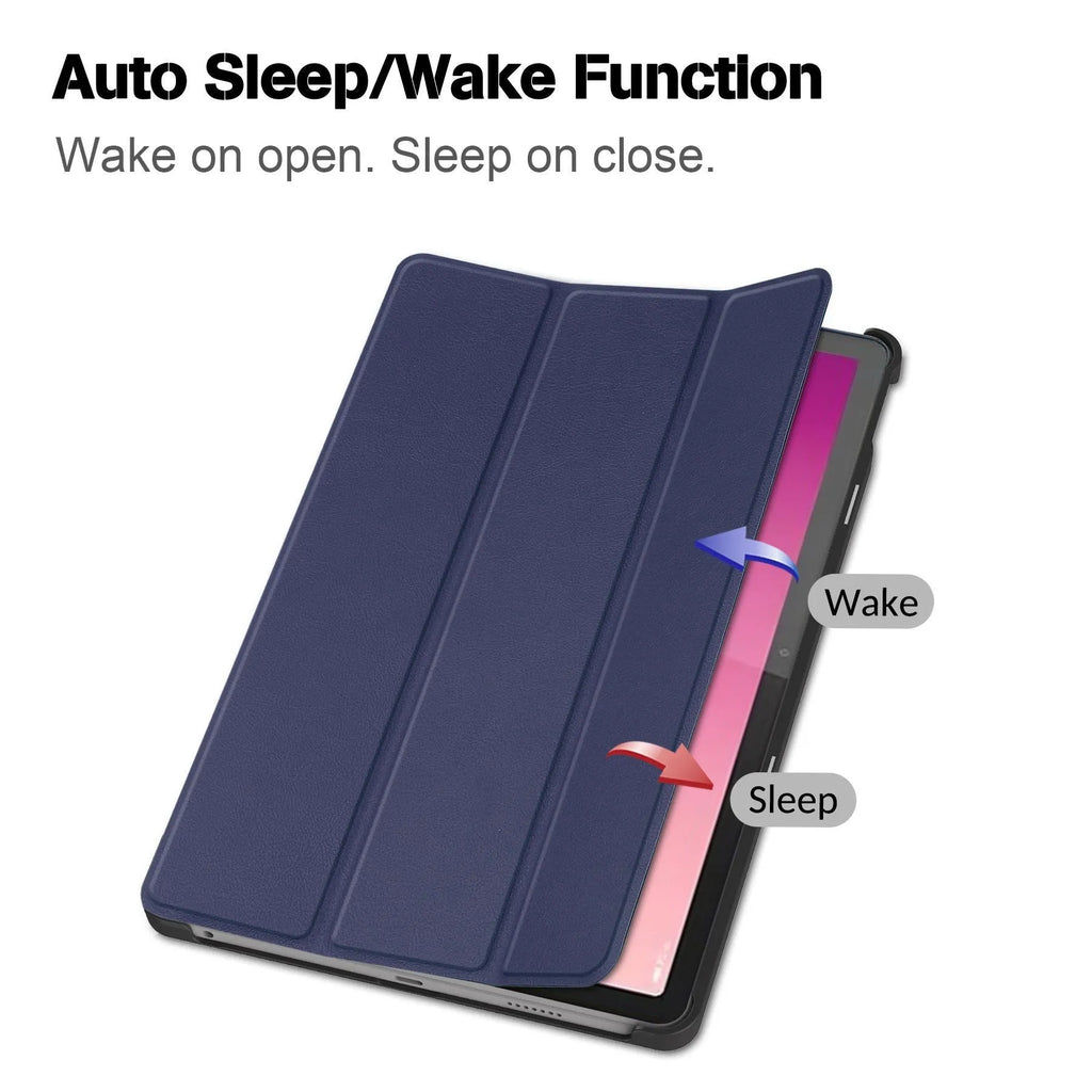 Lenovo Tab P12 tablet protective case with kickstand in various colour options including floral patterns and solid colours