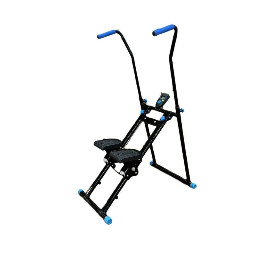 White foldable treadmill climbing frame for home gym fitness equipment