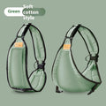 Cloth baby carrier waist stool for toddlers, shown in grey, black, green, and pink colour options.