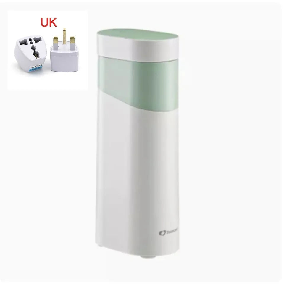 Desktop water dispenser with nano heating film in black or green colours