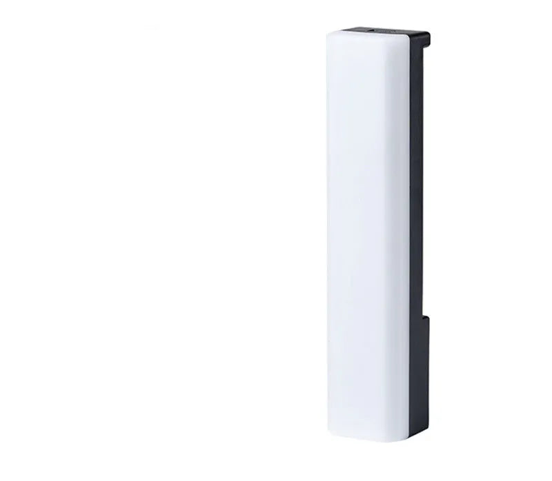 3D RGB table top ambiance lamp with voice-activated rhythm lighting in white or black shell