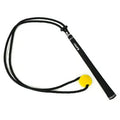 Black silicone elastic golf swing trainer rope for physical correction practice