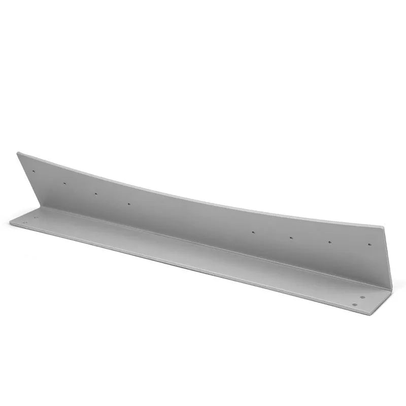Adjustable golf putter trajectory balance simulator made from white PVC plastic.