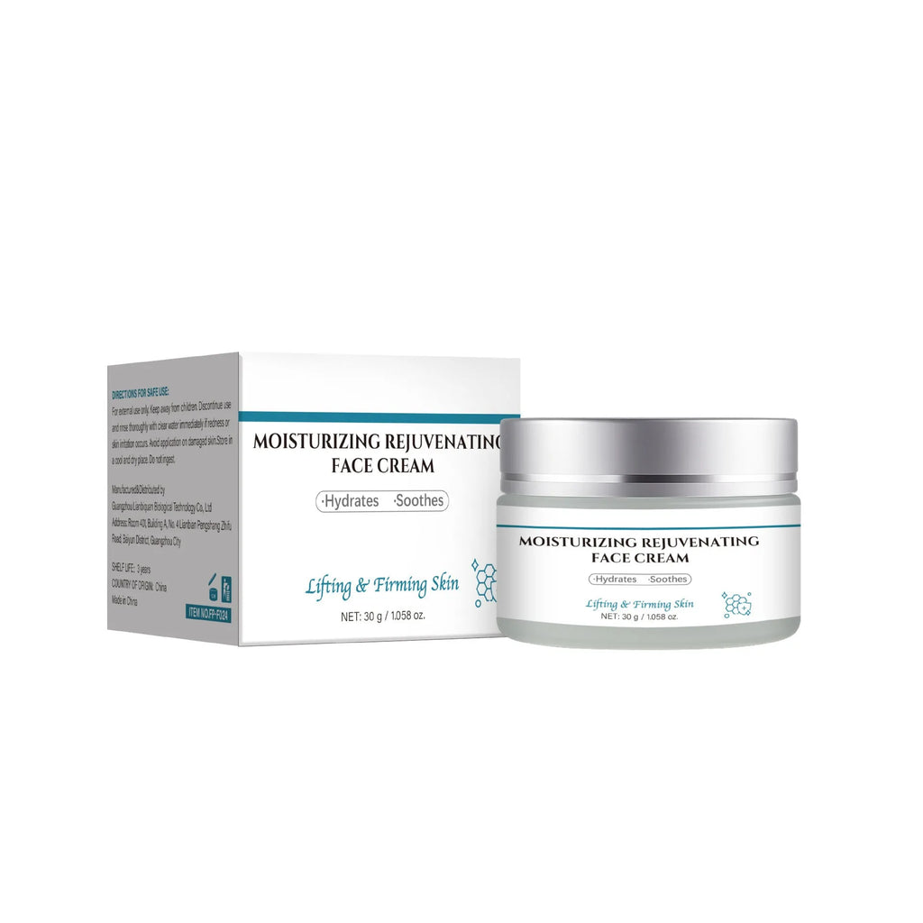 30g anti-aging cream jar with FP-F024 specification for facial moisturising