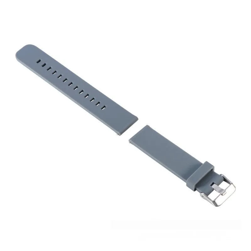 Jiaming Forerunner 245 silicone watch strap with straight buckle in seven colour options