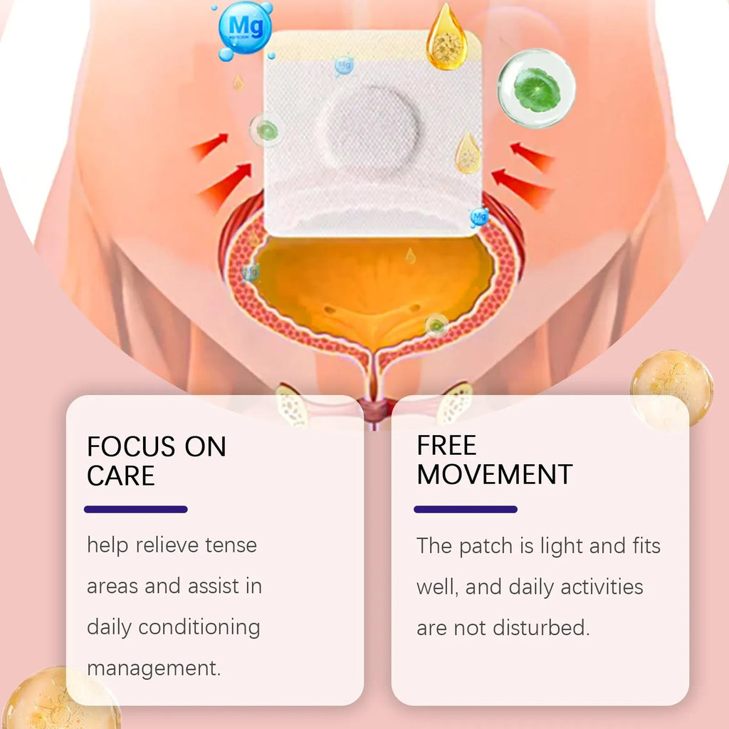Pack of six herbal repair patches with mugwort root and centella asiatica active ingredients