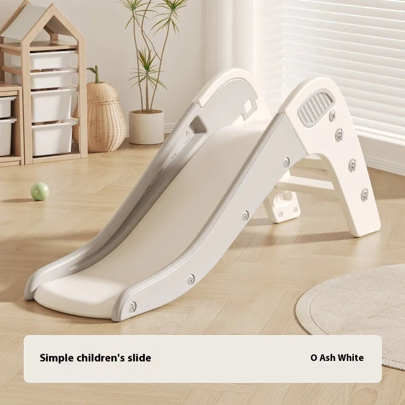 Small plastic baby slide in blue for children under three years old
