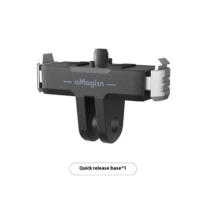 Magnetic quick release base adapter for GoPro Hero13 Black with ABS plastic and stainless steel