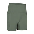 Women's cotton blend sports shorts in fifth pants length with Super Stretch fabric