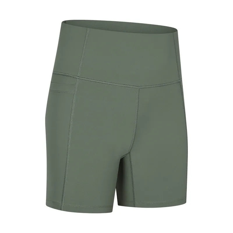 Women's cotton blend sports shorts in fifth pants length with Super Stretch fabric