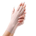 Women's thin sunscreen ice silk gloves with UPF50+ protection in multiple colour options