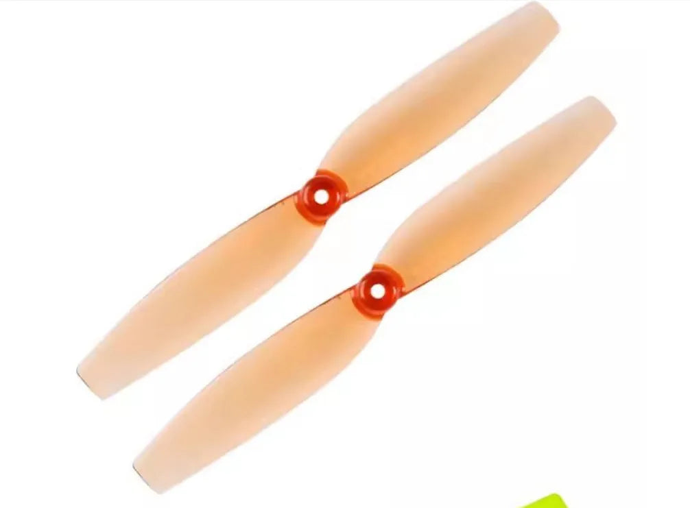 65mm two-blade PC plastic racing propeller set with positive and reverse rotation, 8 pieces