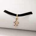 Baroque snake shape choker necklace gothic grunge style women silver gold alloy gift