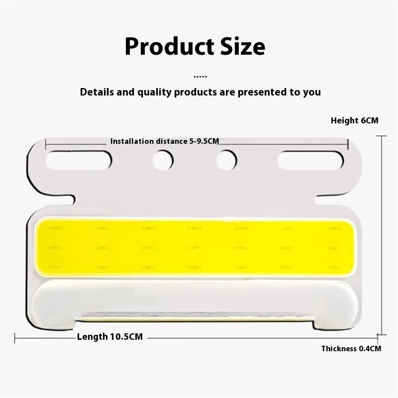 Waterproof aluminium alloy LED truck side light for 12V and 24V vehicles