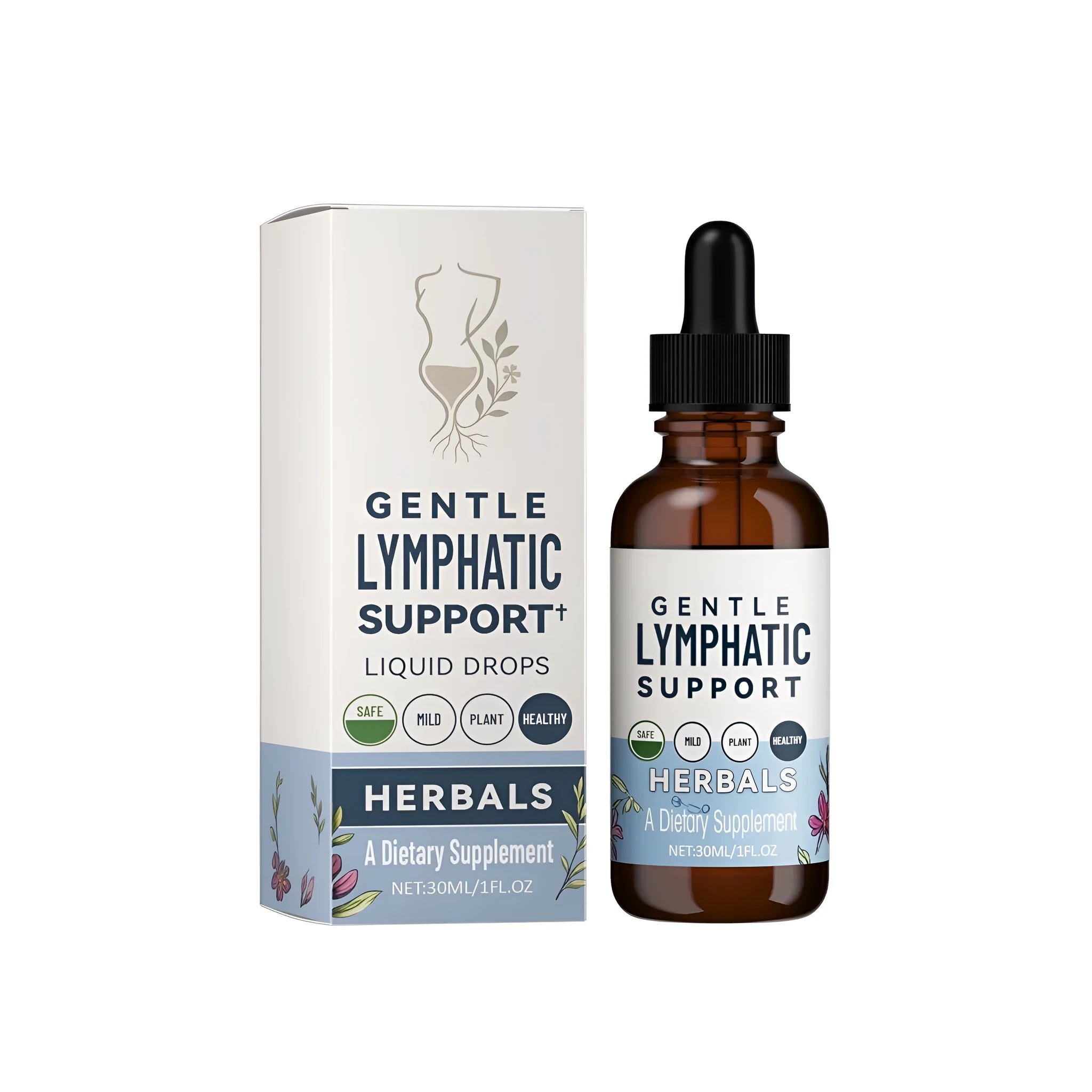 30ml bottle of Circulating System Maintenance Drops with Echinacea and herbal extracts