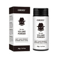 Disposable compact of 40g hair styling setting powder for oil control and volume.
