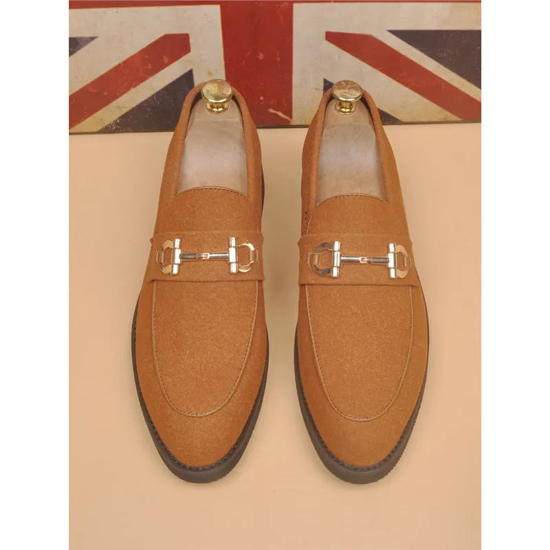 Men's black pointed toe casual leather shoes with low-top design and lace-up closure