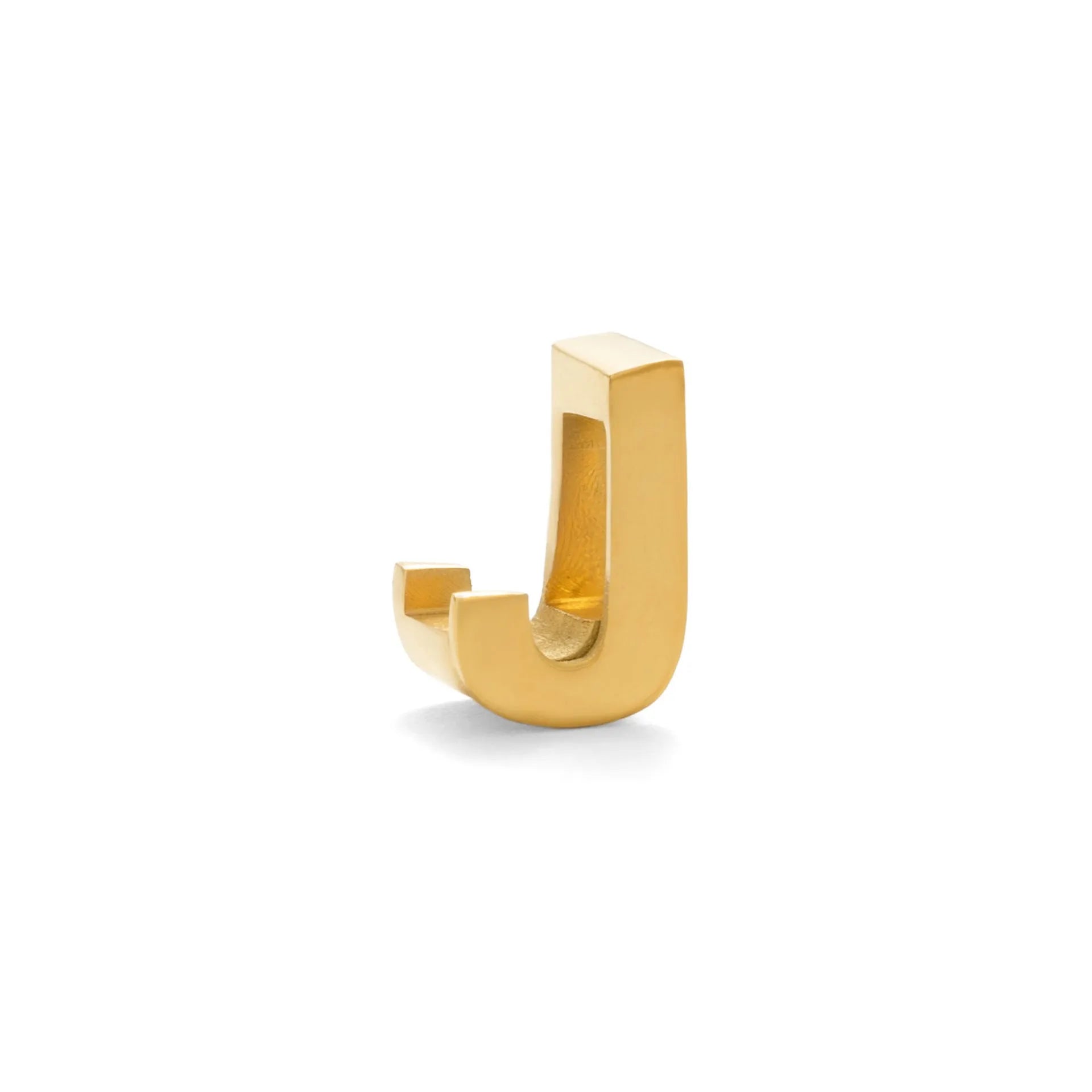 Gold and silver titanium steel initial number necklace with alphabet and number pendants on a 40.5cm chain.
