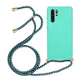 Huawei P30 phone case with wrist strap lanyard and floral design in multiple colour options.
