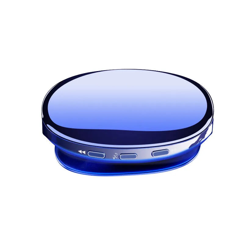 Bluetooth MP4 music player with OLED screen in blue, black or rose gold colours