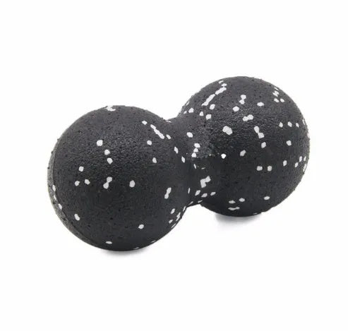 Mini Siamese peanut massage ball, EPP foam, 8cm single ball, black, used for fascia release and muscle relaxation