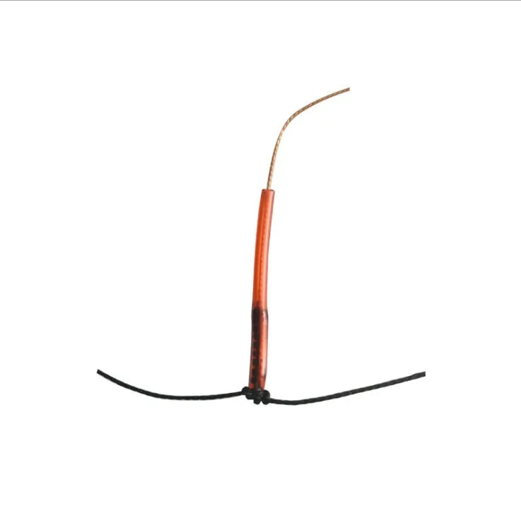 Five sharp stainless steel hooks on a chain hook set for sea fishing with steel wire construction