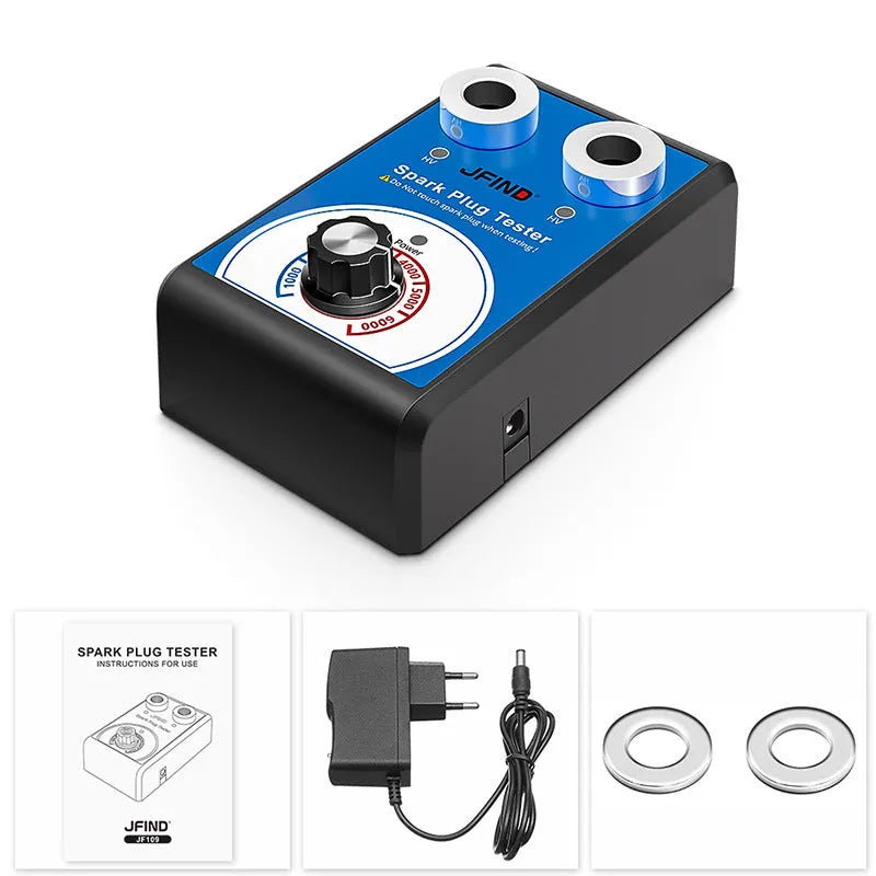 Car double-hole plug ignition system detector for spark plug fault diagnosis