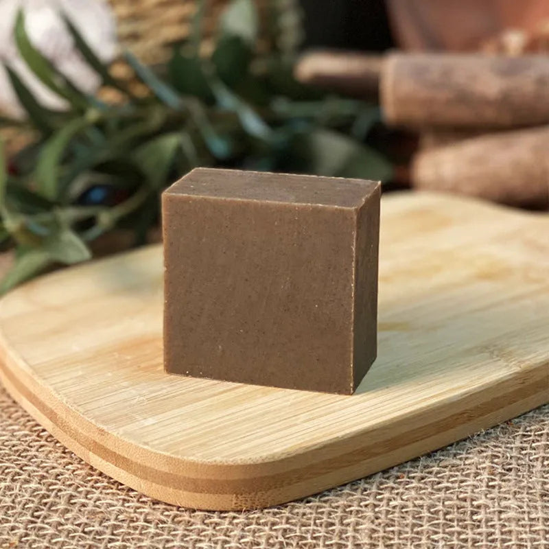 Nine grass cold process shampoo soap bar 72g silicone and oil free formulation