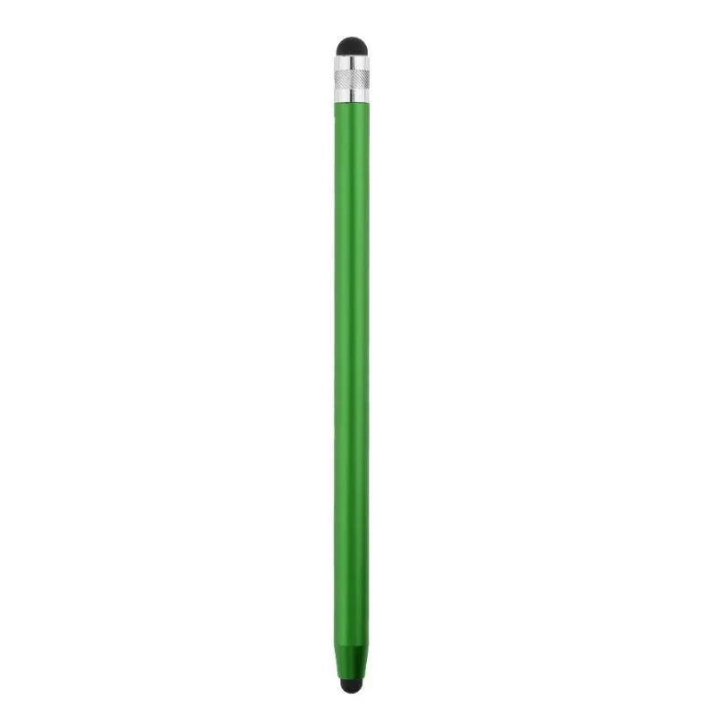 WK128 black metal double-tip capacitive stylus pen for touch screen phones and tablets