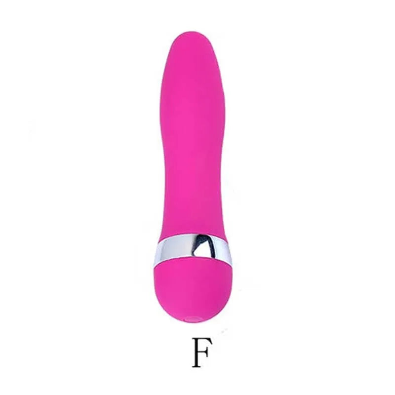 Mini realistic dildo vibrator with six style options including vaginal and anal plug designs