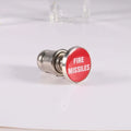 12V vehicle cigarette lighter with metal body and blue colour option for universal car fit
