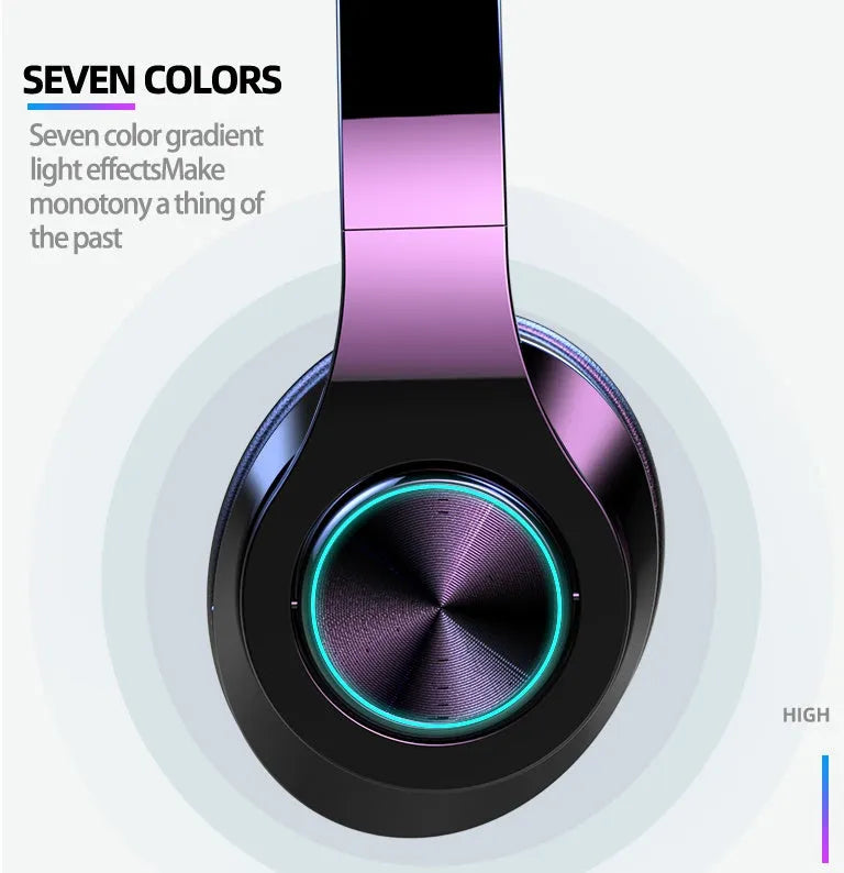 T6 wireless Bluetooth headset with extended battery life for calls and music