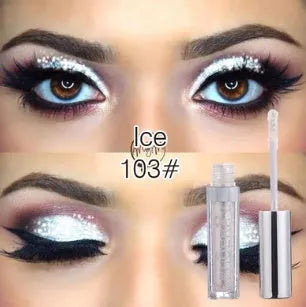 PHOERA Magnificent Metals Glitter and Glow Liquid Eyeshadow in 12 colours with holographic 3D effect in portable 21g bottles