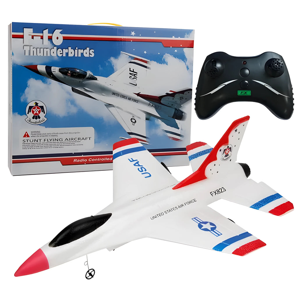 FX-820 remote control glider fighter series in bright yellow EPP foam with 390mm wingspan
