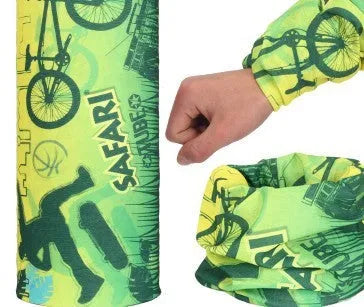 Outdoor Variety Magic Bandana Cycling Mask Neck Cover in polyester, 49x24cm, unisex design