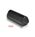 Q51 voice recorder black compact size 25mm by 65mm by 26mm with recording controls