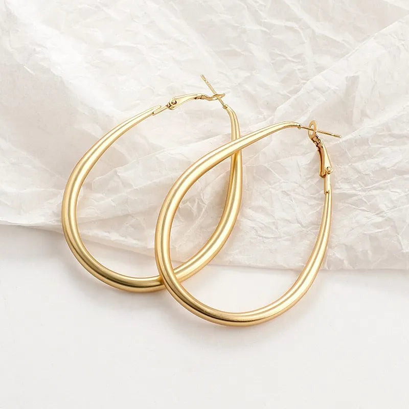 Sweet simulated pearl earrings for women gold alloy geometric shape party office leisure gift choice of 18 styles A-R