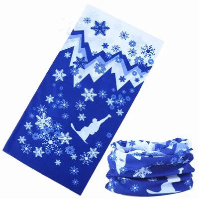 Outdoor Variety Magic Bandana Cycling Mask Neck Cover in polyester, 49x24cm, unisex design