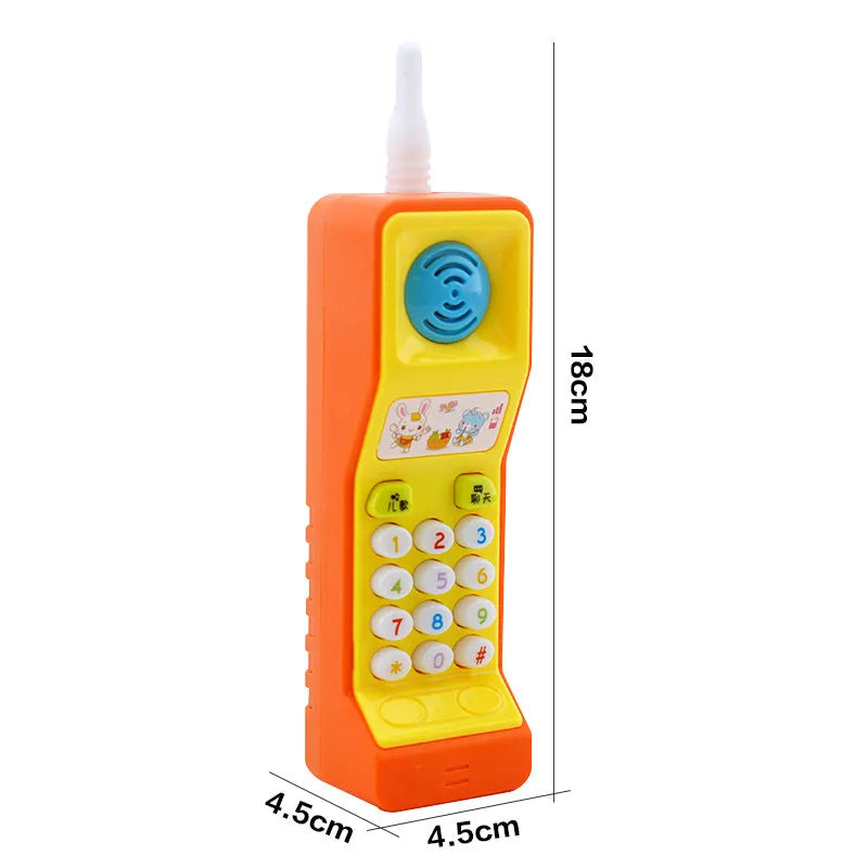 Children's educational toy with sound and light features showing cartoon animal design for age 3+