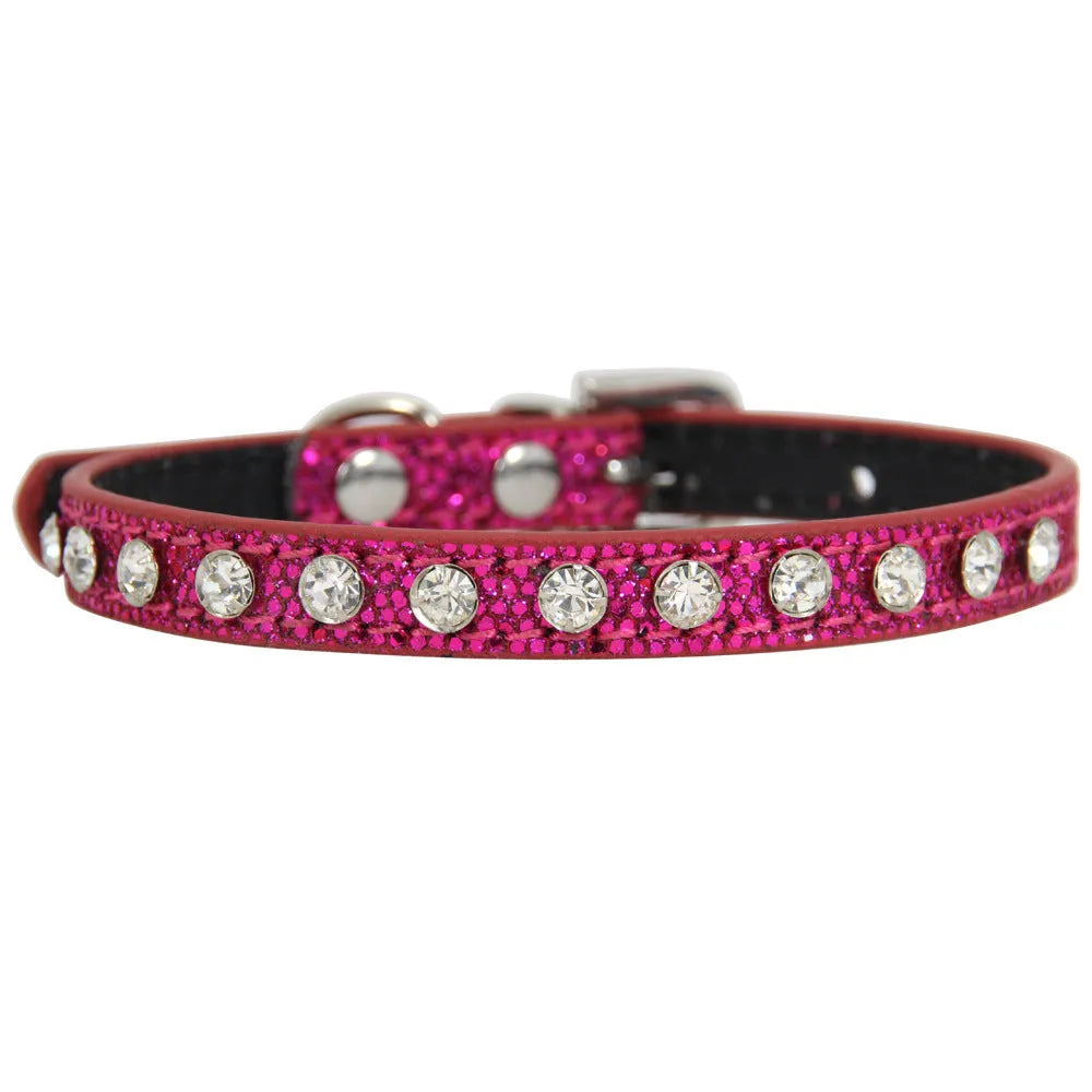 PU pet scratching collar anti-bite cat dog necklace adjustable protection cone in gold colour