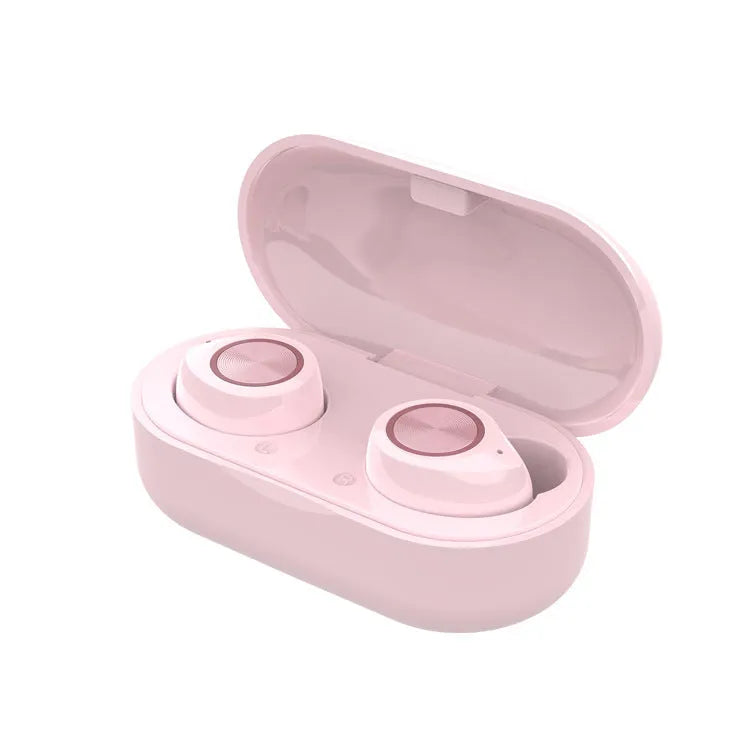 Bluetooth earphone in-ear stereo headset Bluetooth 5.0 15m range available in multiple colours