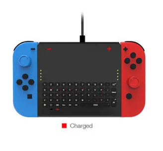 Black felt pouch case for Nintendo Switch showing game card slots and double layer storage compartments