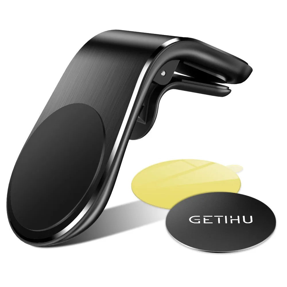 car bracket mobile phone holder for car outlet in black color