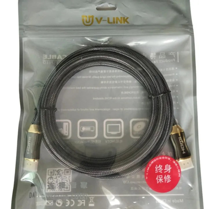 Copper wire video projector monitor cable with length options from 1m to 10m