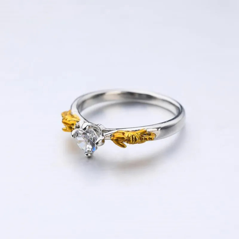 Copper crown ring in black gold colour for cosplay costumes and festival accessories